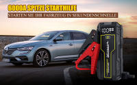 4500A Jump Starter Power Bank (Up to 8L Diesel or All Gas) 12V Portable Booster Battery Starter QC3.0 Jump Starter LED Torch, USB Connection for Smartphone - details 0
