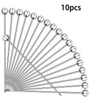 Puntas De Cóctel De Acero Inoxidable Reutilizables Y Limpiables Metálicas Para Bebidas 4.3 Pulgadas Skewers De Cóctel - details 6