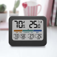 Medidor De Temperatura Y Humedad Multifuncional Para El Hogar Con Pantalla Color Digital Standby Medidor De Clima Y Higrómetro - details 2