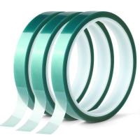 Cinta De Película PET Verde 33M/Rol Resistente a Altas Temperaturas Para Protección De Soldadura SMT PCB Aislamiento Y Escudo De Plata - details 7