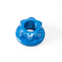 Juego De 2 Piezas De Eje De Rueda De Bicicleta M10x1.0 Para Bicicleta Tradicional Infantil Aleación De Aluminio Accesorios De Eje Trasero 21x12mm - details 3
