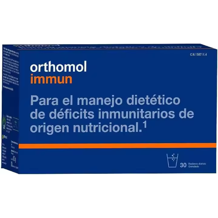 Orthomol Immun 30 viales bebibles. la vitamina C, vitamina D, vitamina A, vitamina B6, vitamina B12, ácido fólico, vitamina E, zinc y hierro tan importantes para fortalecer el sistema inmunitario. - 1