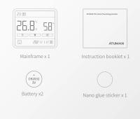 Xiaomi DUKA Atuman Medidor De Temperatura Y Humedad Digital LCD Reloj Estación Meteorológica Interior Exterior Sensor De Clima - details 18
