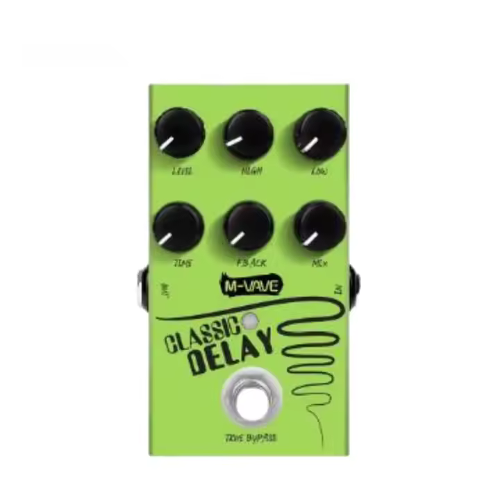 Pedal De Efectos Para Guitarra M-VAVE Mini Universe Con 9 Modos De Reverb Y Efecto De Modelado Digital Reverb Pedal De Audio - 1