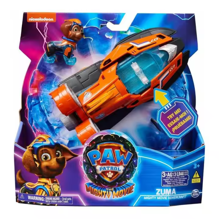 ZUMA VEHICULO MIGHTY MOVIE PAW PATROL DE SPIN MASTER - 1