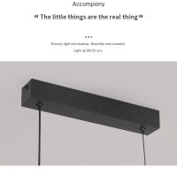 Lámpara Colgante Minimalista Ajustable En Altura LED Para Comedor Y Cocina Ahorro De Energía Para Habitación De Hotel Estilo Moderno - details 3