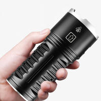 Linterna Táctica LED De Alta Potencia Recargable Por USB Con Zoom Y Batería Integrada Lámpara Fuerte Para Camping Resistente Al Agua Y Choques - details 15