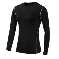 Camiseta De Entrenamiento Para Mujer Base Capa Deporte Fitness Secado Rápido Manga Larga Top Para Gimnasio Yoga Correr Blanco Ropa De Ejercicio - details 4