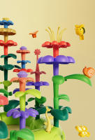 Juguetes Educativos Para Niñas DIY Construcción De Flores Juego Creativo Para Niños Jóvenes De Preescolar Regalo De Cumpleaños - details 17