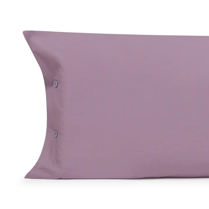 TEXTURA Funda almohada algodón percal Best color lila malvaDisponible en: 45x110/45x160/50x85 - 1