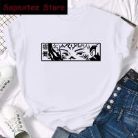 Camiseta Jujutsu Kaisen Japón Anime Para Mujer Kawaii Yuji Itadori Gojo Satoru Estampado Casual Manga Corta Algodón Poliéster T-Shirt Moda - details 2