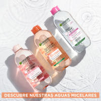 Garnier Agua Micelar Efecto Peeling Suave Todo en uno, Limpia, Desmaquilla y Exfolia 400ML - details 2