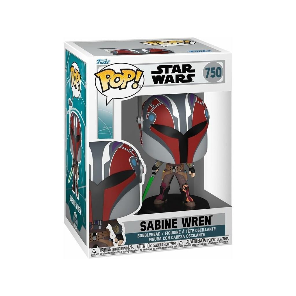 Funko Pop Star Wars Ahsoka Figura Sabine Wren con Cabeza Oscilante
