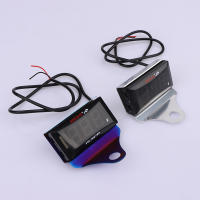 Voltímetro Digital LED Para Motocicleta Resistente Al Agua Medidor De Tensión Con Soporte Rango 12-150V Muestra De Voltaje - details 1