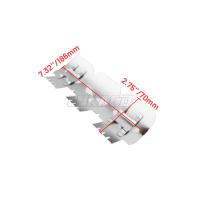 Cubierta De Escudo Para Escape De Motocicleta Universal Protector De Muffler Adecuado Para Harley Honda Yamaha Accesorios Moto Color Negro/Cromo - details 3