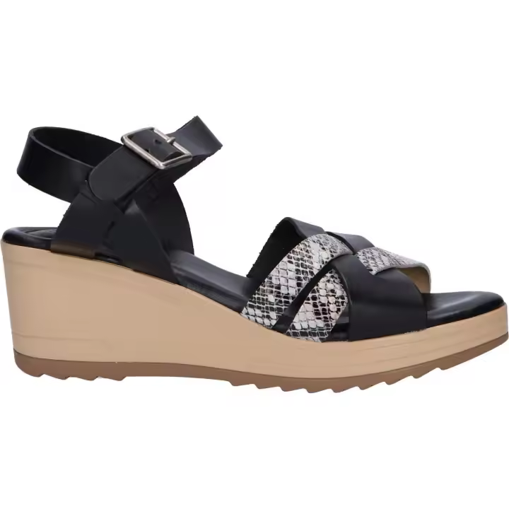Sandalias de Mujer KICKERS 775741-50 WIDJIK 82 NOIR IMPRIME PYTHON - 1