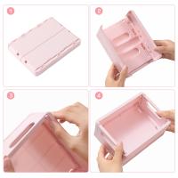 Cesta De Almacenamiento Plegable Para Escritorio De Dormitorio Ecológica De Plástico Para Libros Snacks Y Juguetes - details 1