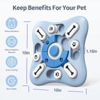 Juguetes Para Perros De Entrenamiento Inteligente Alimentos Lento Estimulación Mental Interactivos Para Grandes Medianos Y Pequeños - details 3
