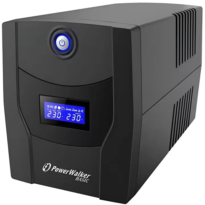 Bluewalker Regleta de Enchufes Básica VI 1500 STL con Protección de Sobretensión y Interfaz de Línea Schuko - 1