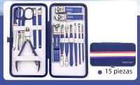 Juego De 9-19 Piezas Cortauñas De Acero Inoxidable Con Bolsa Plegable Kit De Manicura Herramientas De Belleza Para Uñas - details 4
