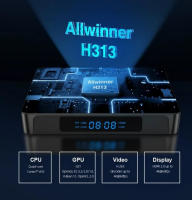 X96Q PRO Android 10 TV Box 2GB + 16GB Dual Wifi BT Allwinner H313 6K Netflix Google Store - details 5