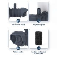 Bomba De Aire Submersible Para Acuario 4 En 1 Generador De Onda Silencioso Mejorador De Oxígeno Para Tanque De Peces - details 10