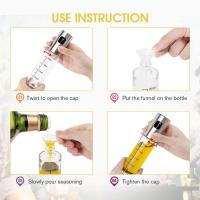 Pulverizador Aceite Spray, para Cocina, de Maple Inoxidable y Cristal,100 ml, Antigoteo, Accesorios Freidora de Aire, Dispensador, Bote, Dosificador SSITO - details 5