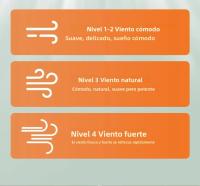 Ventilador De Techo LED Moderno Con Luz Invisibles Hojas De Ventilador E27 Control Remoto Y App 4 Velocidades Ajustables Silencioso - details 5