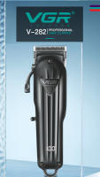 Cortadora De Pelo VGR Para Hombres Kit Profesional De Peluquería Eléctrica Y Sin Cable Corte Rápido Recargable Con Ajuste De Longitud Automático - details 0