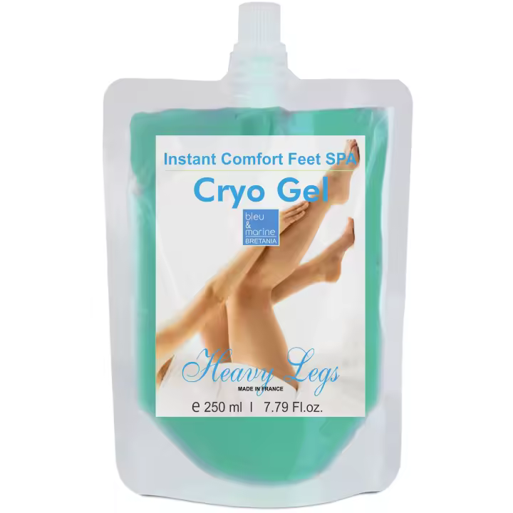 Gel Frío Profesional para Piernas Cansadas Recuperación Rápida  Natural - Bleu & Marine Bretania - 1