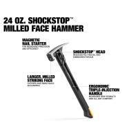 Martillo De Raspado De Acero TOUGHBUILT TB-H1-1SBR-S20X/TB-H1-1SBR-S24X 20 OZ 24 OZ Con Tecnología ShockStop Herramienta Manual Para Carpintería - details 4