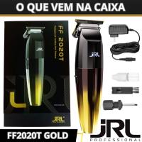JRL Recortadora profesional FreshFade 2020T-G Gold | Recortadora de pelo profesional con tecnología Cool Blade | Recargable con cuchillas de acero inoxidable y a prueba de corrosión (dorado), color - details 3