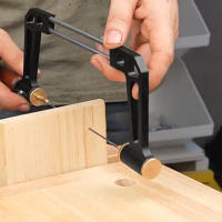 Máscara De Aleación De Aluminio Con Mango De Madera Herramienta De Sierra Para Trabajos De Carpintería Y Madera Con Hojas De Repuesto - details 1