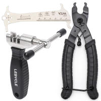 Herramienta De Reparación De Bicicleta Extractor De Cadena Con Mango Antideslizante Cortador Y Abrazadera Para Enlace De Cadena De Bicicleta Herramienta De Splitter De Pin De Cadena De Acero Negro - details 11