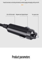 Inversor De Potencia Para Coche 24V 12v 220v 120W Con Pantalla LED 3 Tipos De Inversor Montado En El Coche Cargador QC Portátil - details 12