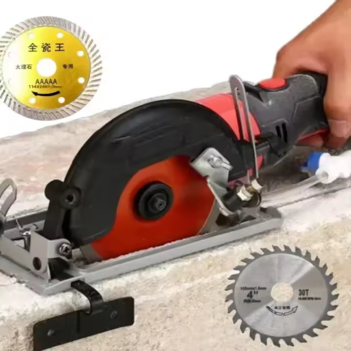 Base De Corte Ajustable De 45° Para Amoladora De Ángulo Con Profundidad De Corte Posicionada Para 100/115/125mm Herramienta De Fijación Rápida Para Máquina De Corte - 1