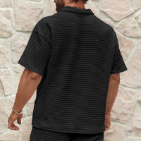 Camiseta Casual Para Hombres Verano 2024 Cuello Redondo Color Sólido Manga Corta Transpirable Y Cómoda Disponible En Varias Tallas Y Colores - details 7
