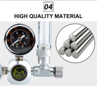 Kit De Regulador De CO2 Para Acuario Con Valvula De Verificación Y Magnético Solenoide Accesorios Para Tanque De Peces Sistema De Control De CO2 Generador De Reactor - details 7