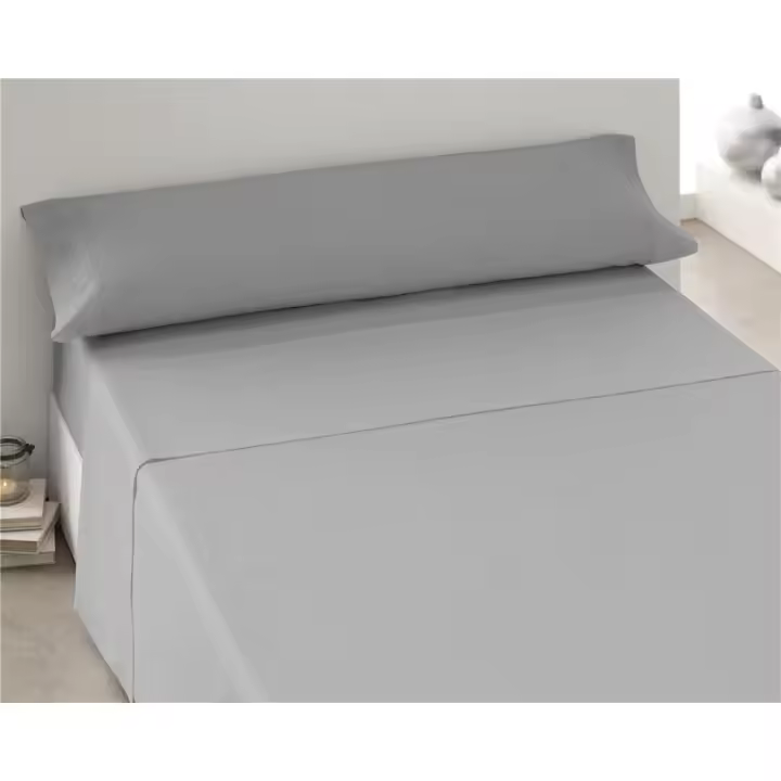 Aicasa - Juego de Sábanas, Set de Sabanas con 3 Piezas, Sábana Bajera Ajustable, Sábana Encimera y Funda de Almohada Larga, 3 Piezas, 100% Poliéster,Hipoalergénicas, Modelos Lisos para Cama 90/105/135/150cm - 1