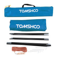 TOMSHOO Carpa De Camping Exterior Deportes Sombrilla De Sombra En Tela Oxford Ligera Para Pesca Picnic Playa Parque - details 18