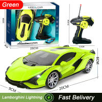 Coche De Control Remoto Para Niños 1:24 Con Luz LED Y Carreras De Desviación Alta Velocidad Regalo De Navidad Juguete De Simulación Recargable - details 2