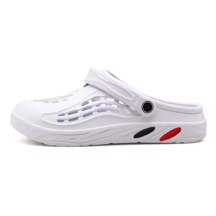 Sandalias De Playa Para Hombre Verano Antideslizantes Casual Jardín Exterior Anchos Cruzados Para Mujer Sandalias De Baño Y Hogar - 1