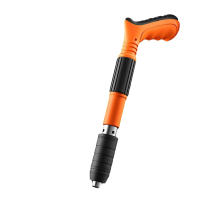 Clavadora Manual Mini de Acero para Hormigón/Madera, Kit Bricolaje con 100 Clavos y Herramienta Anclaje Paredes para Trabajos en Techos/Decoración - details 1