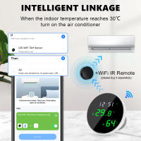 Sensor De Temperatura Y Humedad Inteligente Tuya USB Monitoreo Remoto Por App Para El Hogar Inteligente Compatible Con Alexa Y Google Assistant - details 3