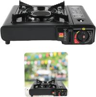 Horno portátil para exteriores, estufa liviana, equipo de cocina para acampar, equipo de emergencia, adecuado para cocinar en campamentos, estufa de gas para exteriores, estufa de cassette portátil para el hogar - details 0