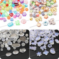Cuentas De Acrílico Mixtas Al Por Mayor Para Joyería Hecha a Mano Pulseras Accesorios DIY Material De Cuentas Suelta Alrededor De 15-50 Pcs - details 5