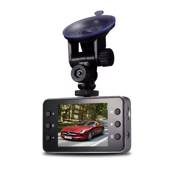 Withtech Camara Coche Compacta Salpicadero DVR Alta Resolución Seguridad Coches - 1