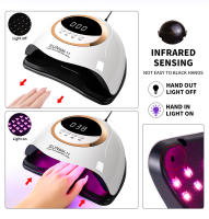 Lámpara LED UV Para Uñas Con Función De Memoria Para Secado De Esmalte De Gel Lámpara 45LEDs Para Manicura Uso Doméstico Y Salón De Uñas - details 3