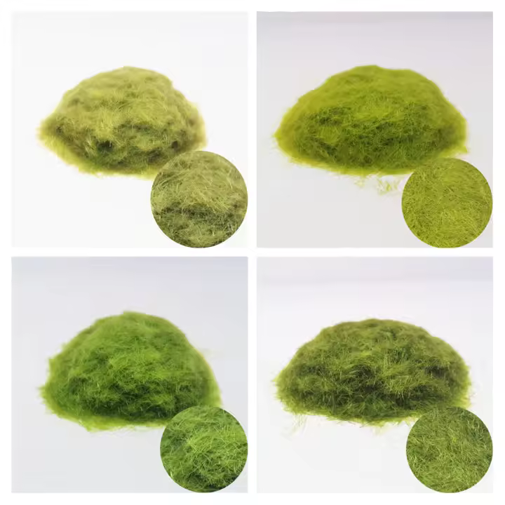 Polvo De Hierba Artificial Para Juego De Arena Y Modelos 30g/Bolsa Material De Planta Micro Landscape Para Construcción De Paisaje Práctico - 1