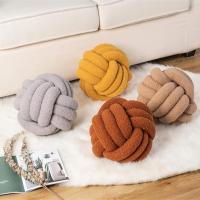 Cojín De Peluche Globular Nótipho Estilo Nórdico Suave Decorativo Para Sofa Y Cama Cubierta Desmontable Y Lavable Relleno De Algodón Poliéster - details 0